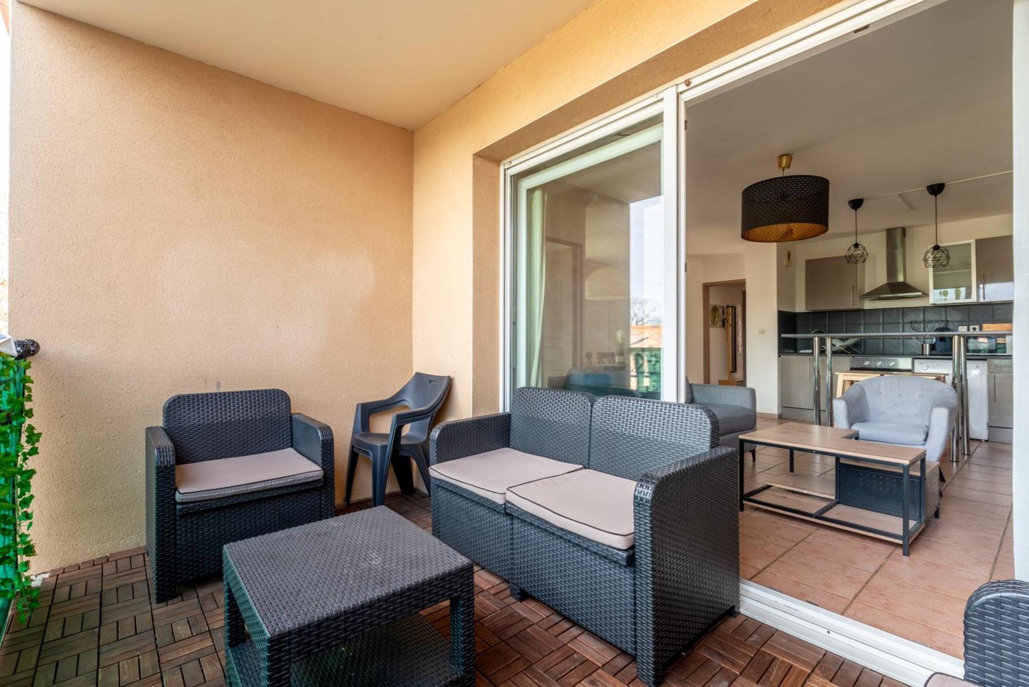 דירות קרקסון L'Ecrin Jardin Des Remparts - Parking Prive - Terrasse מראה חיצוני תמונה